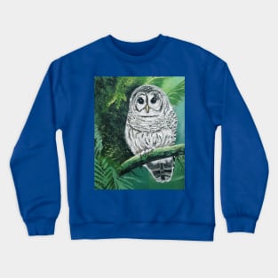 Barred Owl Crewneck Sweatshirt